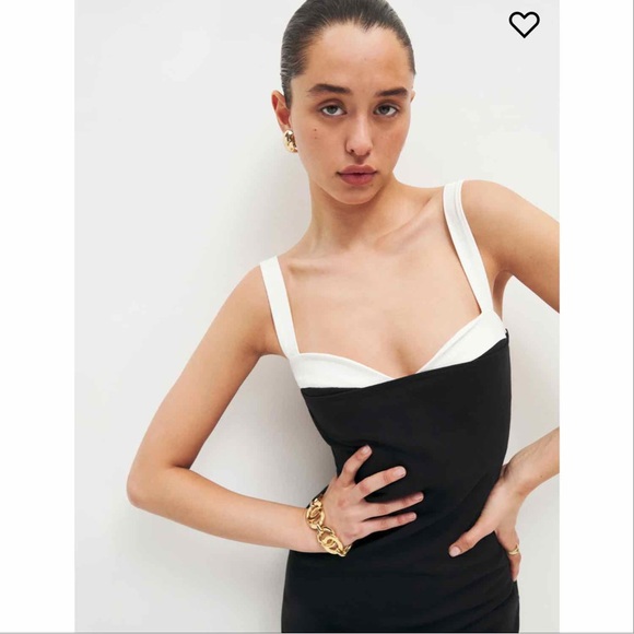 NWT Reformation Nelle Knit Midi Dress - Picture 2 of 4